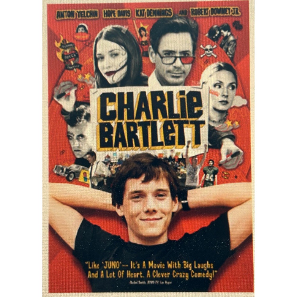 Charlie Bartlett DVD Disc Only Anton Yelchin Robert Downey Jr Tested  Comedy